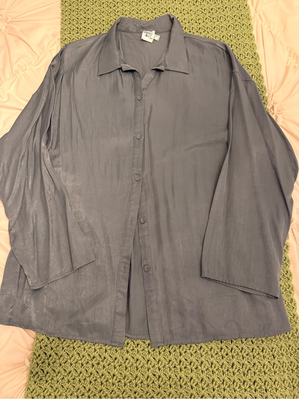 Princess Polly Grey Button Down Shirt!